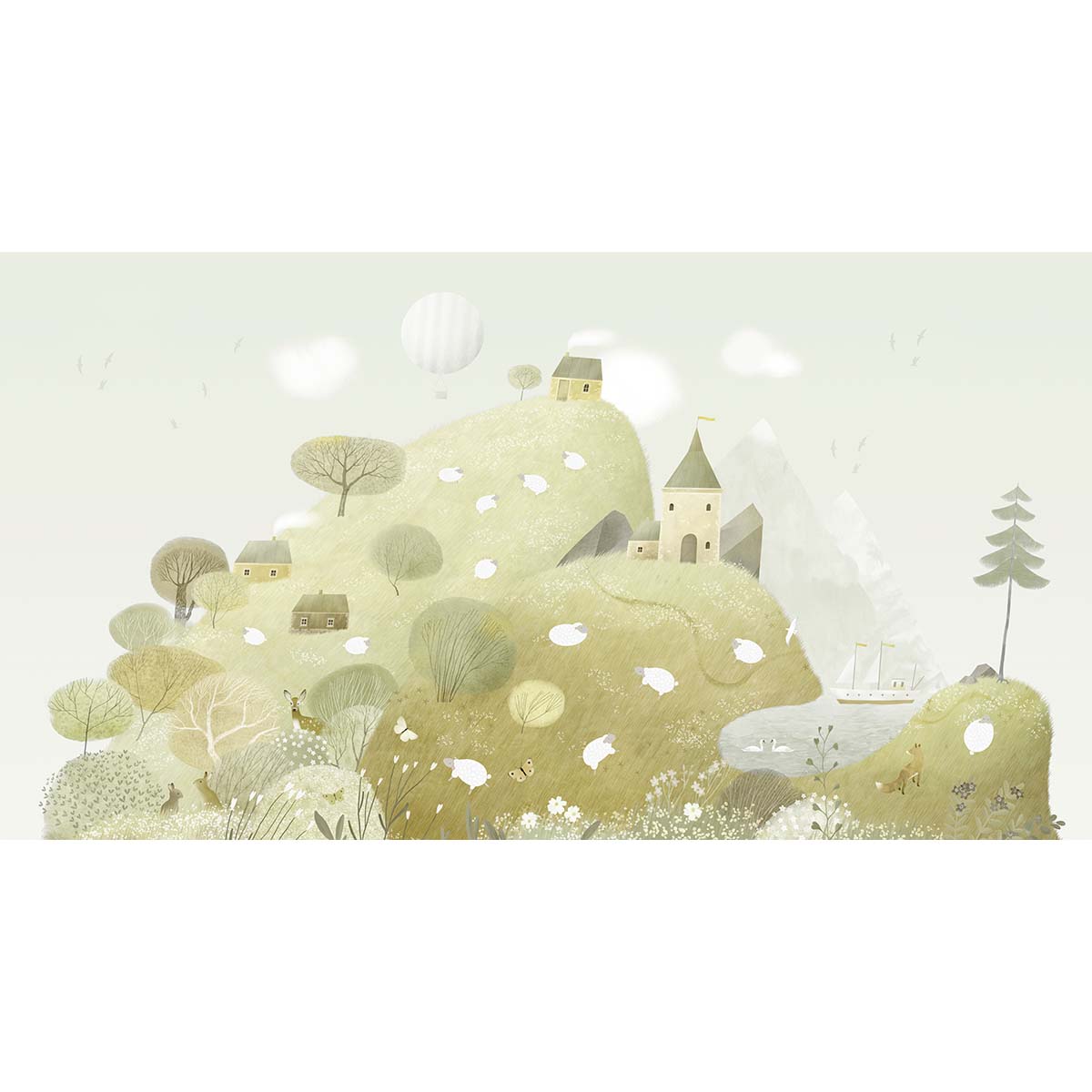 Honpo Bomdong | Quiet Valley of Little Sheep Honpo Bomdong | Quiet Valley of Little Sheep