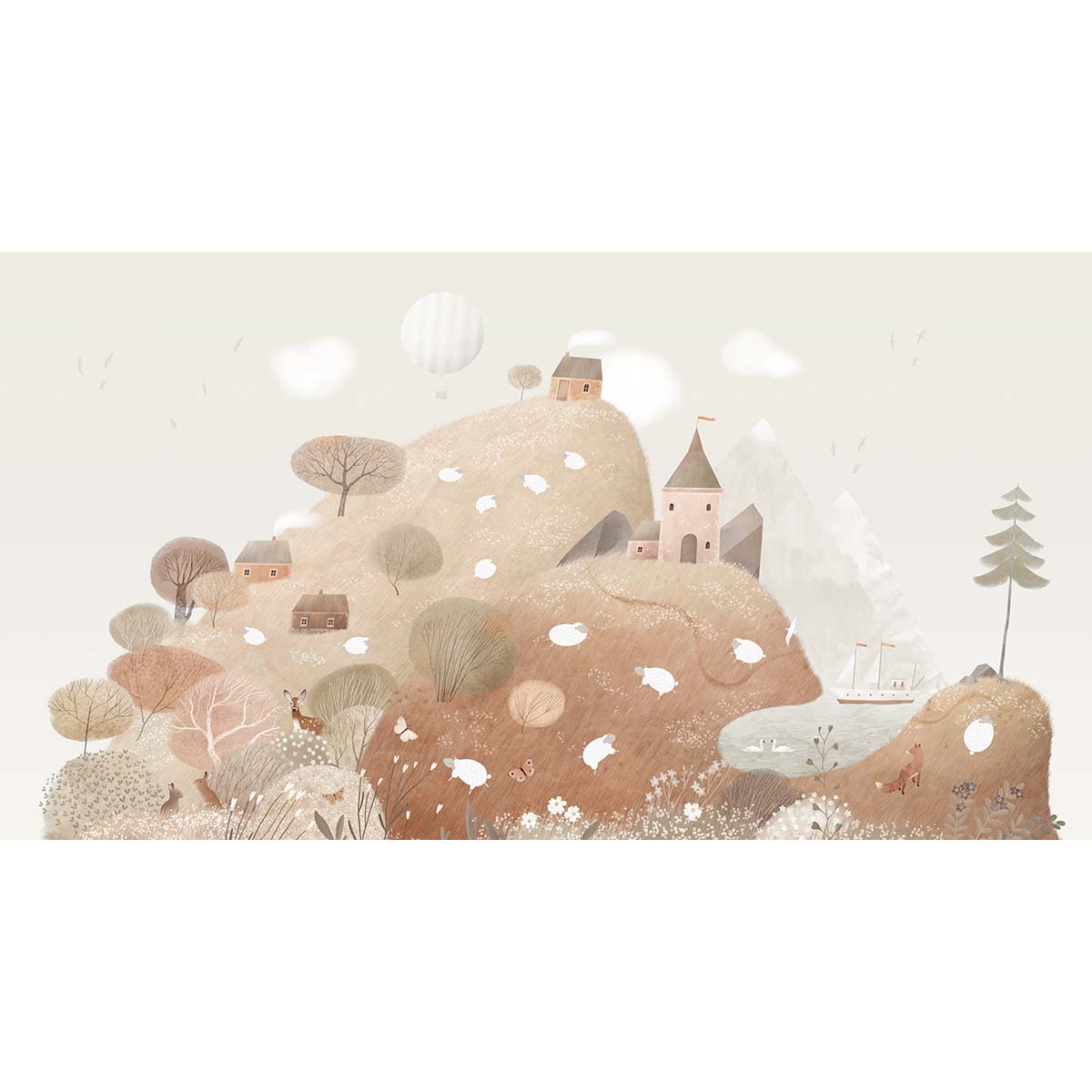 Honpo Bomdong | Quiet Valley of Little Sheep Honpo Bomdong | Quiet Valley of Little Sheep