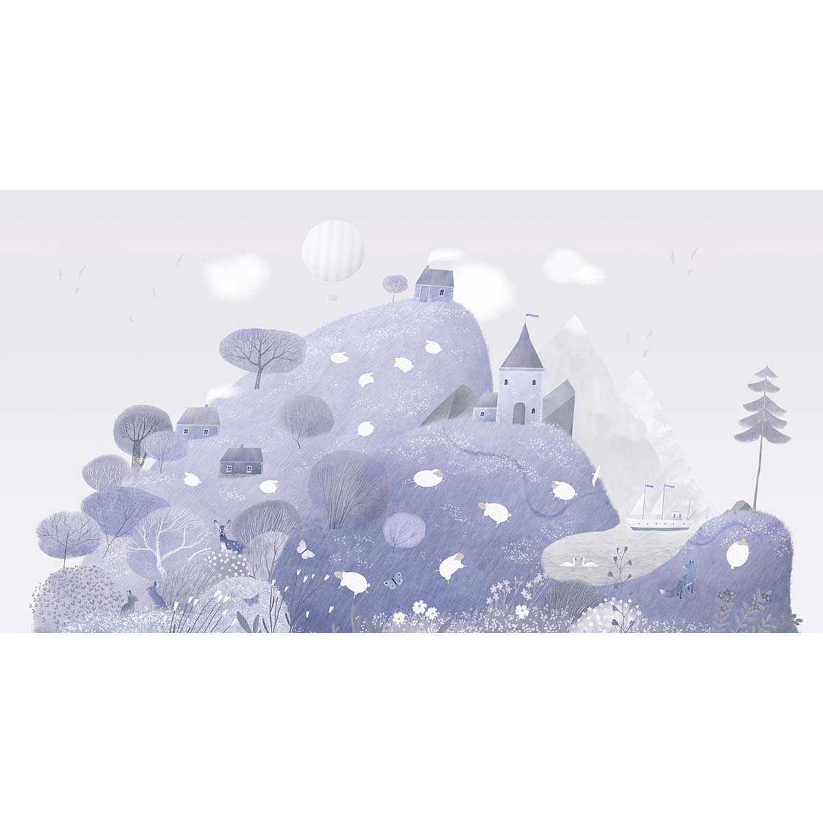 Honpo Bomdong | Quiet Valley of Little Sheep Honpo Bomdong | Quiet Valley of Little Sheep