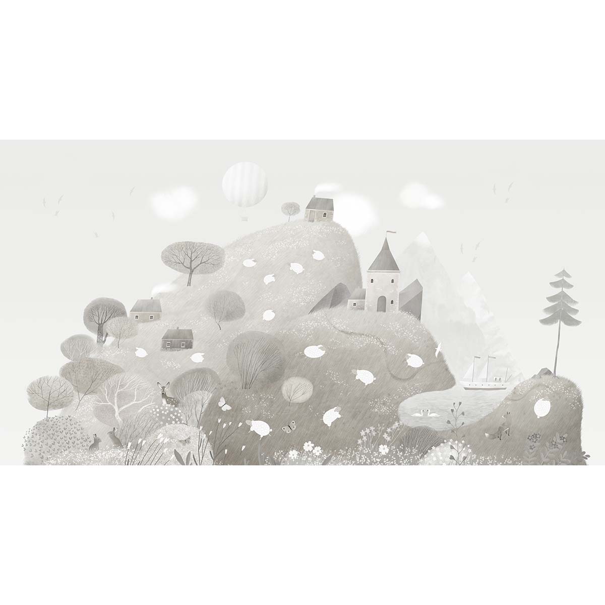 Honpo Bomdong | Quiet Valley of Little Sheep Honpo Bomdong | Quiet Valley of Little Sheep