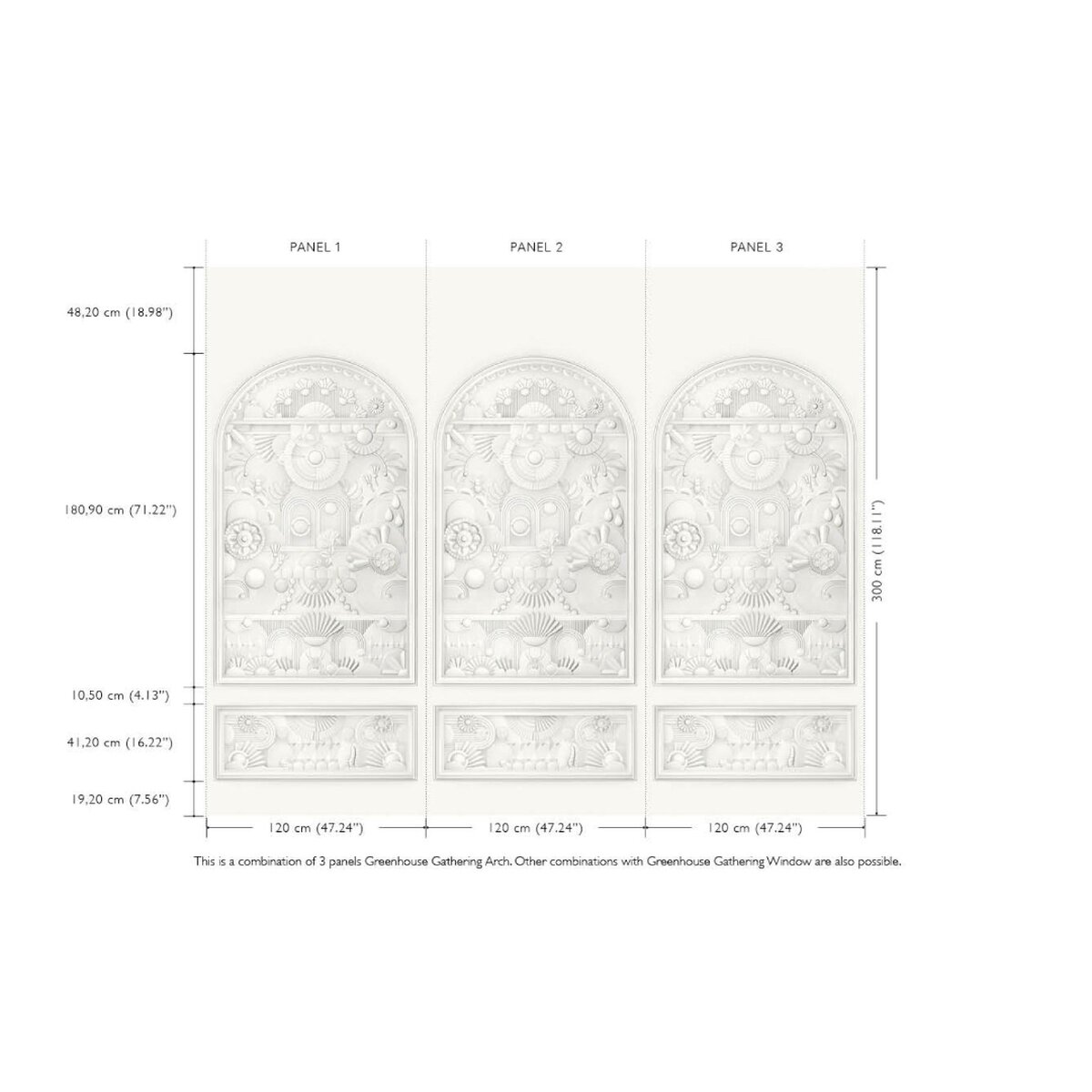 Greenhouse Gathering Arch | Moooi Wallcovering Green House Greenhouse Gathering Arch | Moooi Wallcovering Green House