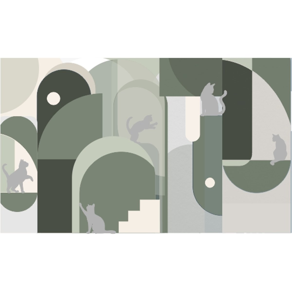 Honpo | Cat Silhouette | HO-0040 Honpo | Cat Silhouette | HO-0040