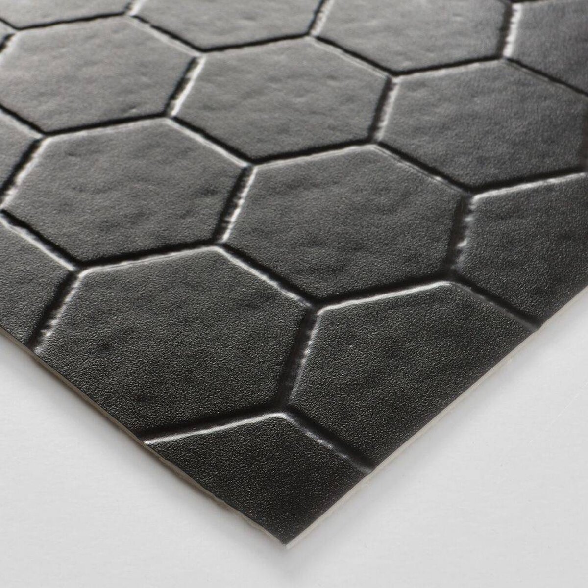 Floor Mat - Stylish Honeycomb Black Floor Mat - Stylish Honeycomb Black