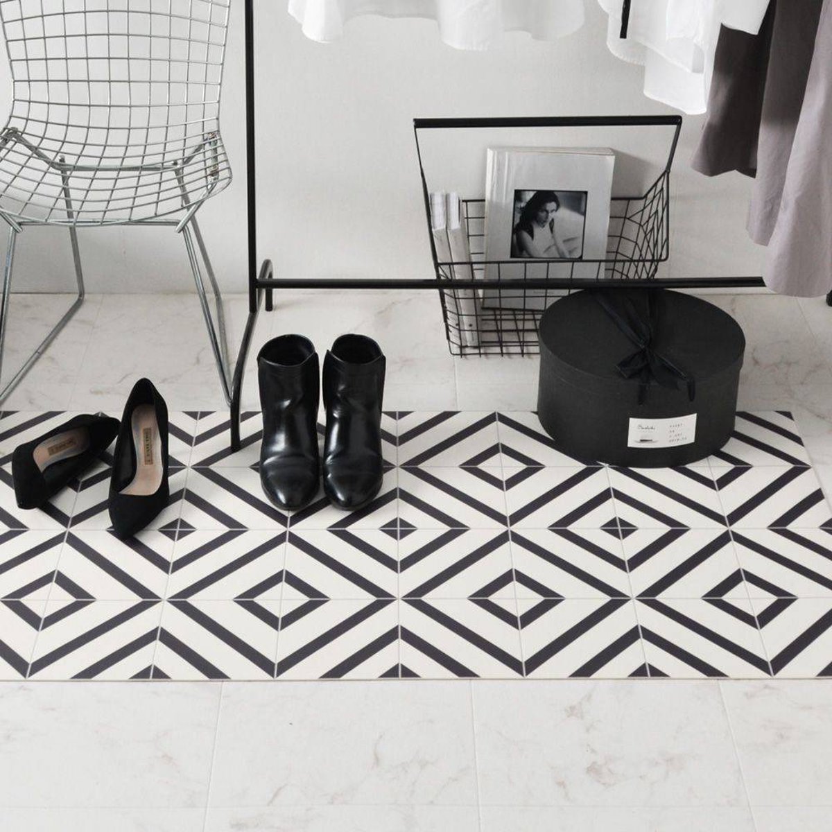 Floor Mat - Stylish Tiles Floor Mat - Stylish Tiles
