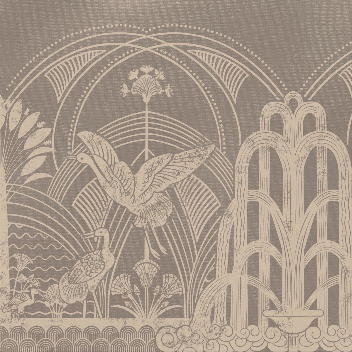 Honpo | Garden of the Crane | HO-0052 Honpo | Garden of the Crane | HO-0052