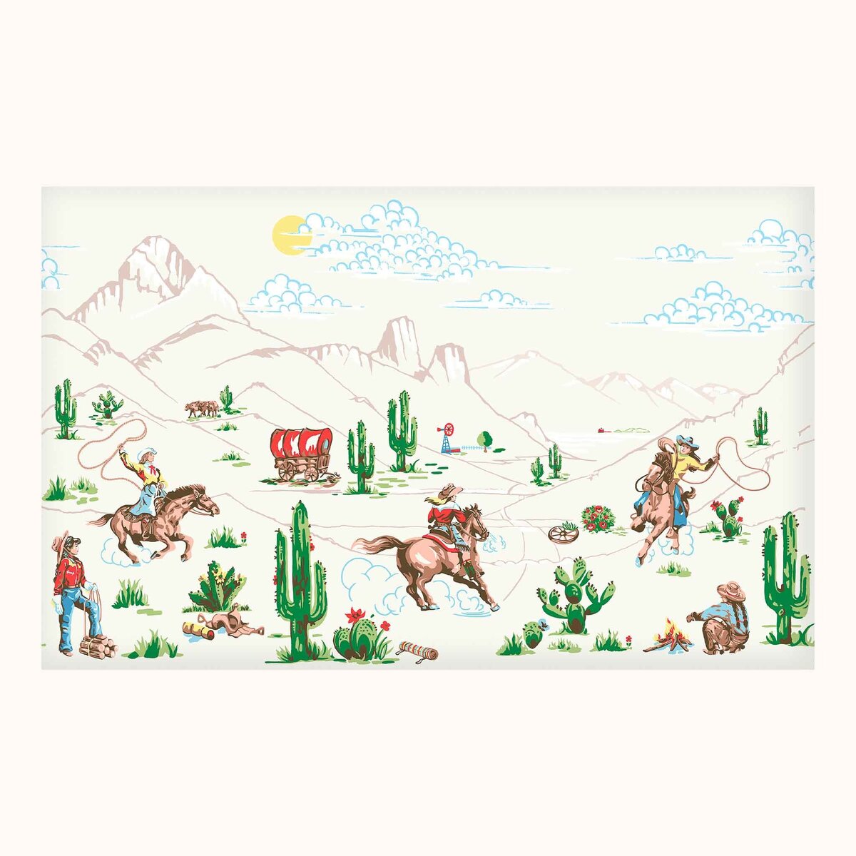 Graham & Brown | Cowgirls Mural Graham & Brown | Cowgirls Mural