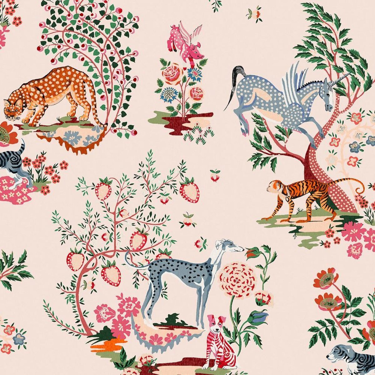 Graham & Brown | Painted Kingdom Wallpaper Graham & Brown | Painted Kingdom Wallpaper