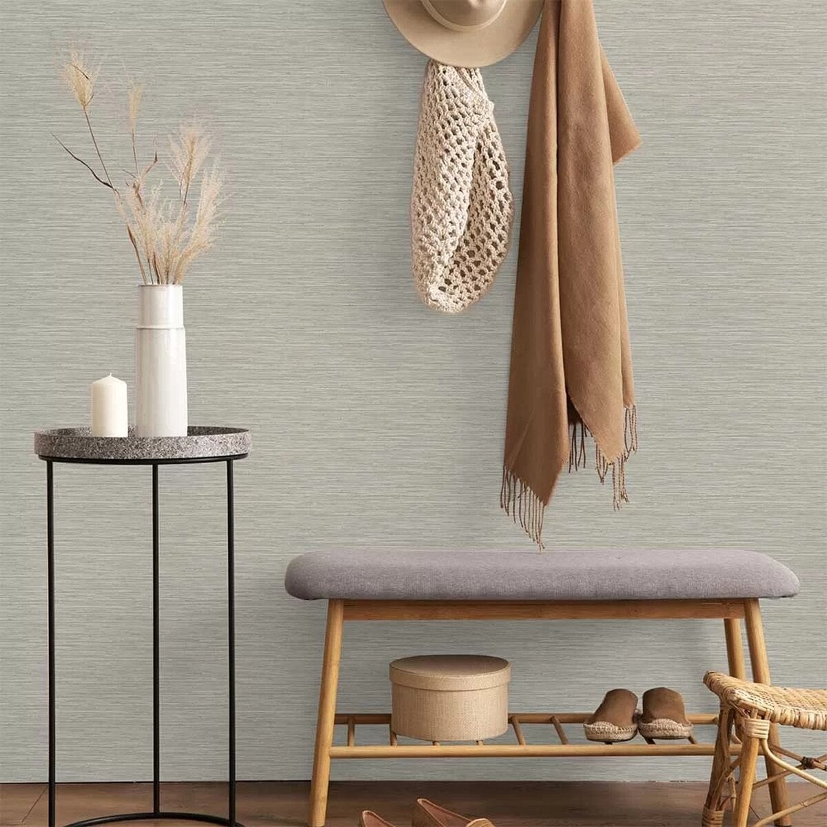 Graham & Brown | Serenity Plain Wallpaper Graham & Brown | Serenity Plain Wallpaper