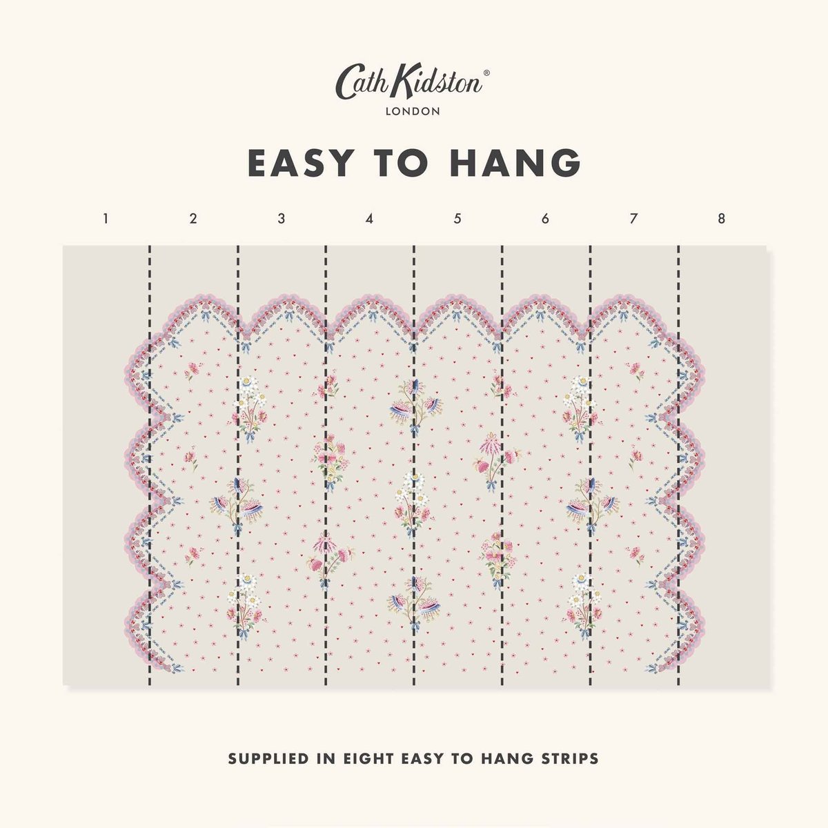 Graham & Brown | Stitch in Time Mural Graham & Brown | Stitch in Time Mural