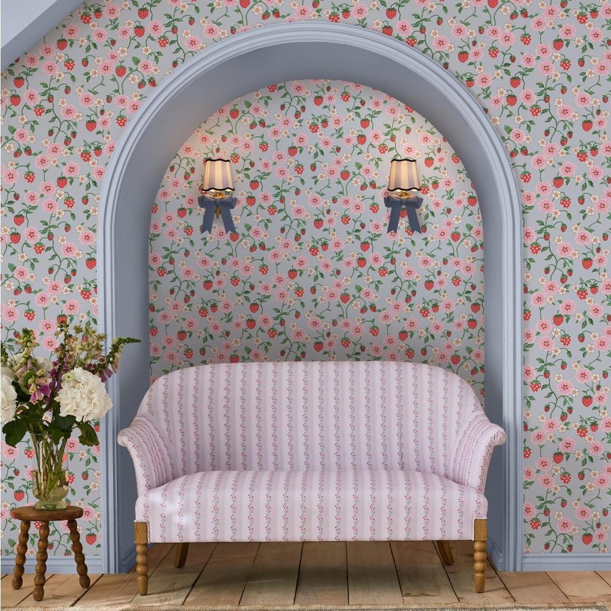 Graham & Brown | Strawberry Wallpaper Graham & Brown | Strawberry Wallpaper