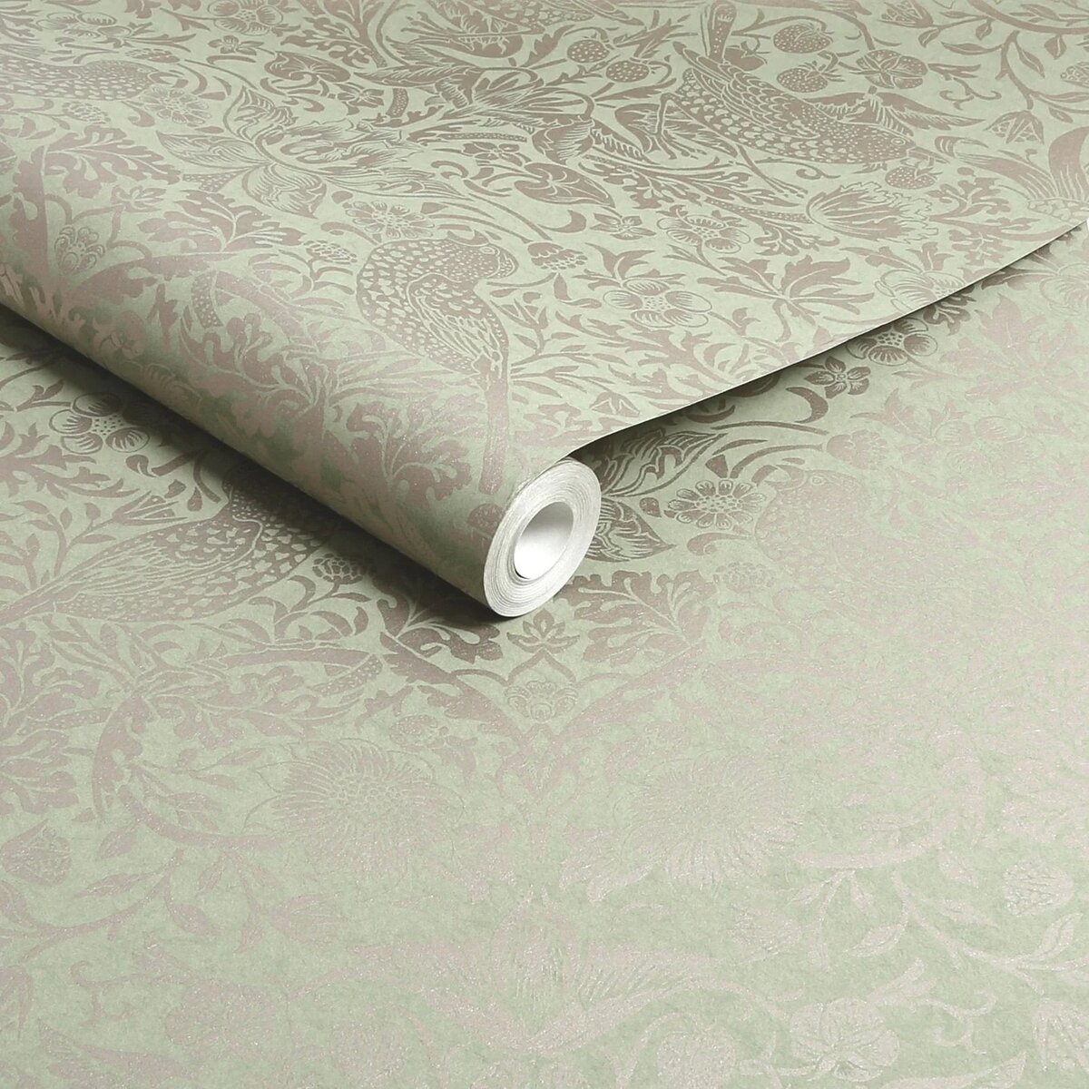 Graham & Brown | Strawberry Thief Fibrous Wallpaper Graham & Brown | Strawberry Thief Fibrous Wallpaper