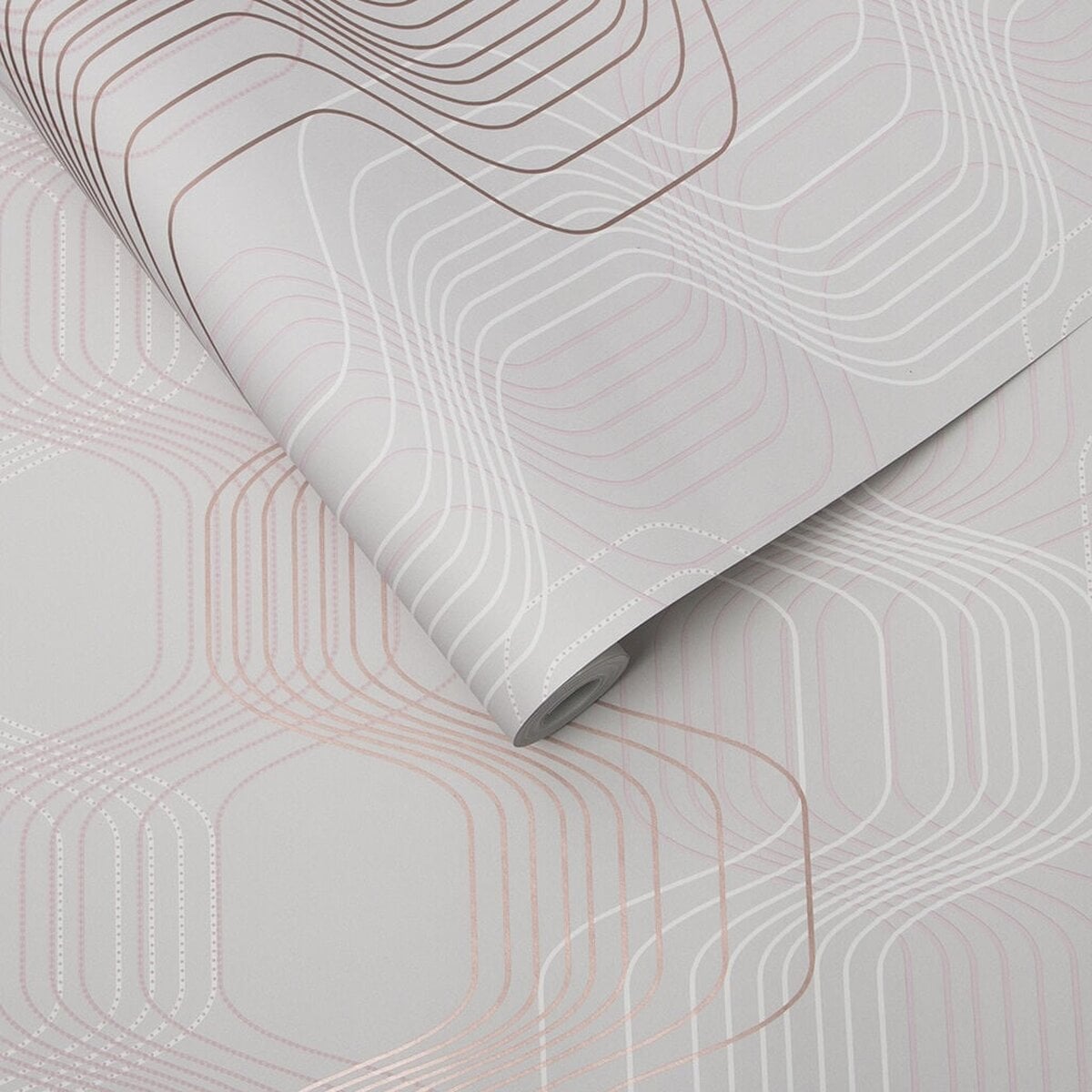 Graham & Brown | Revival Grey & Rose Gold Graham & Brown | Revival Grey & Rose Gold