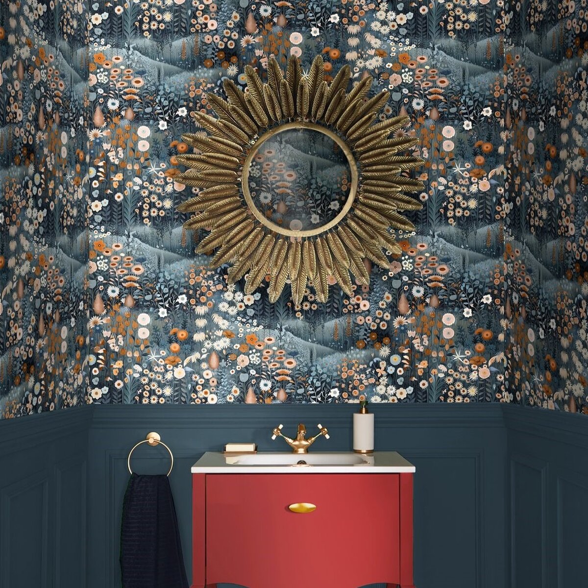 Graham & Brown | Glenwhan Wildflower Wallpaper Graham & Brown | Glenwhan Wildflower Wallpaper