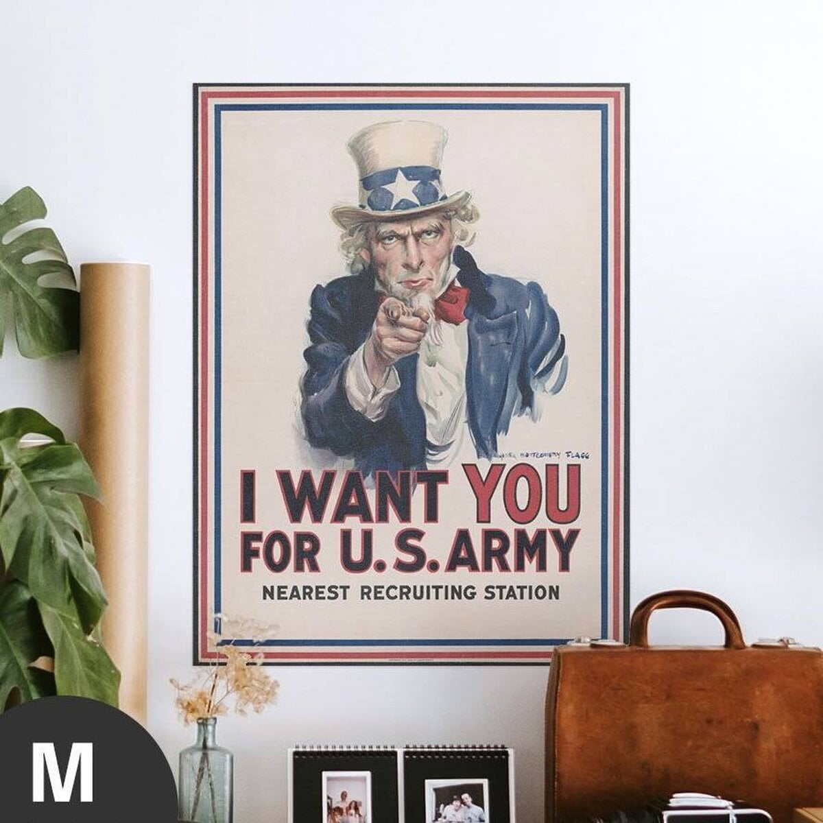 Hattan Art Poster I want you for U.S. Army / HP-00015 Hattan Art Poster I want you for U.S. Army / HP-00015