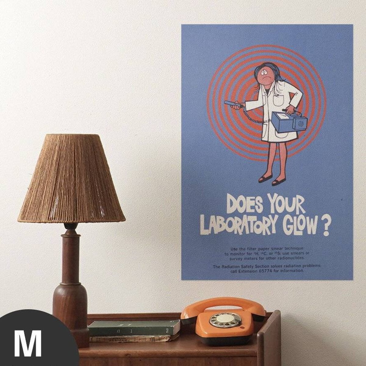 Hattan Art Poster Does Your Laboratory Glow / HP-00086 Hattan Art Poster Does Your Laboratory Glow / HP-00086