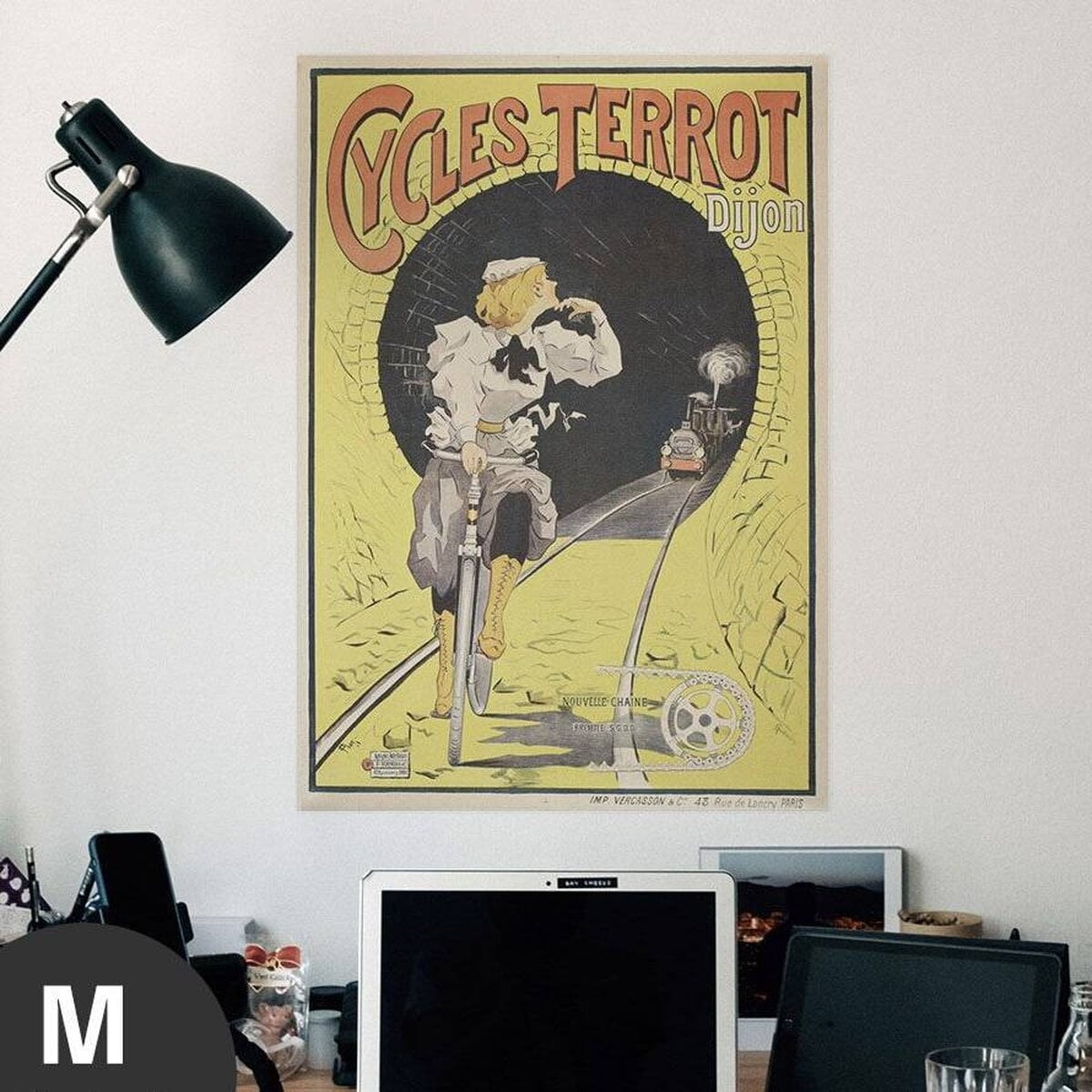 Hattan Art Poster Cycles Terrot Dijon / HP-00092 Hattan Art Poster Cycles Terrot Dijon / HP-00092