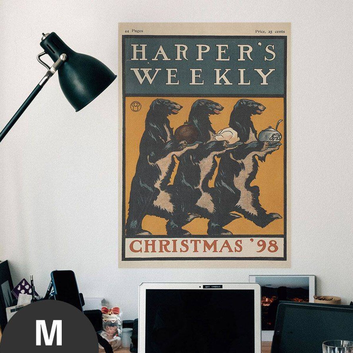 Hattan Art Poster Harper's weekly, Christmas '98 / HP-00106 Hattan Art Poster Harper's weekly, Christmas '98 / HP-00106