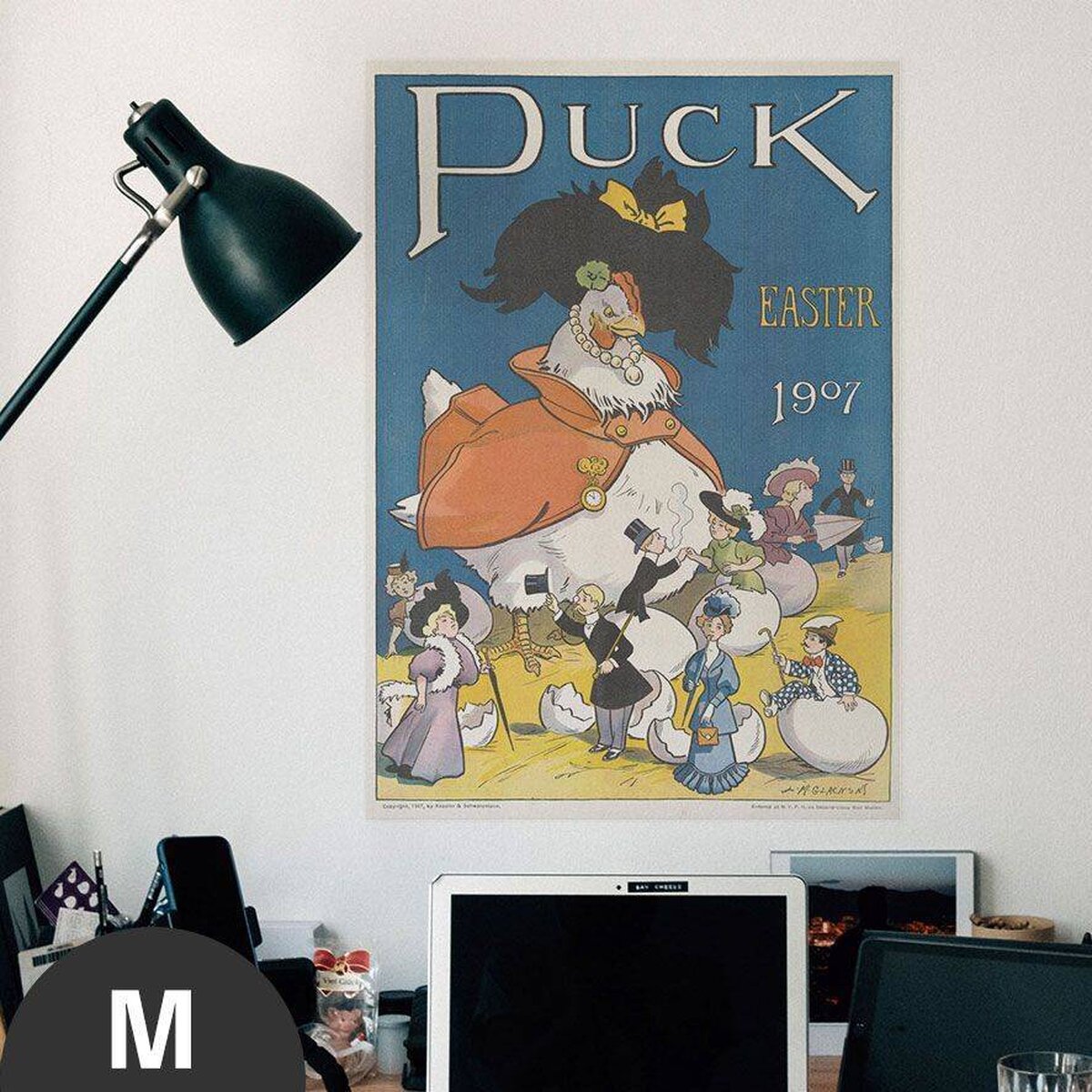 Hattan Art Poster Hattan Art Poster Puck Easter / HP-00110 Hattan Art Poster Hattan Art Poster Puck Easter / HP-00110