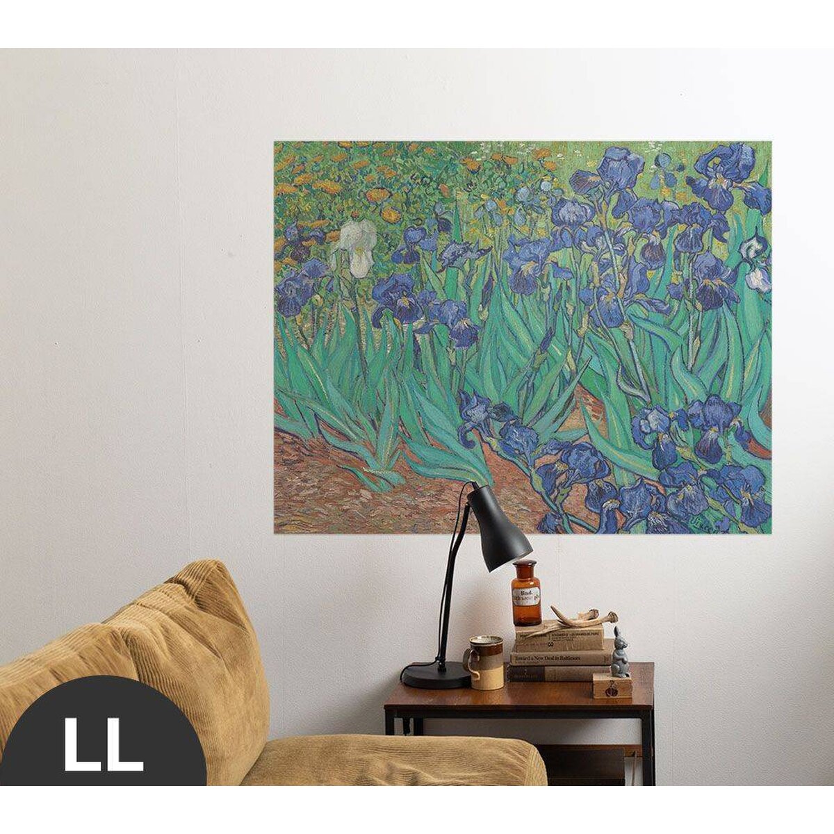 Hattan Art Poster Van Gogh Irises / HP-00177 Hattan Art Poster Van Gogh Irises / HP-00177