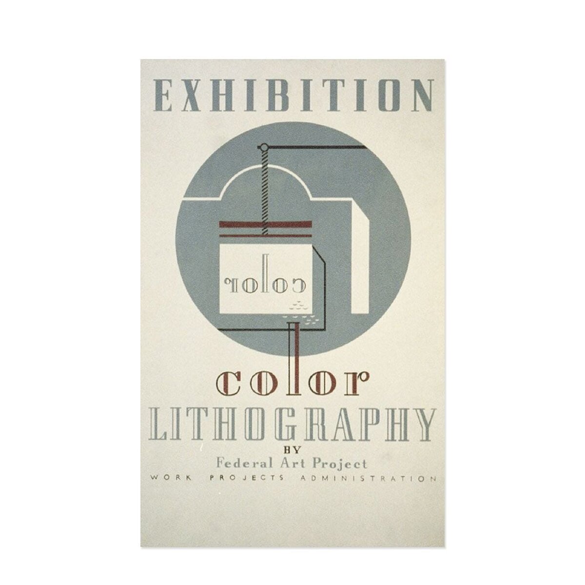 Hattan Art Poster Exhibition Color Lithography / HP-00071 Hattan Art Poster Exhibition Color Lithography / HP-00071