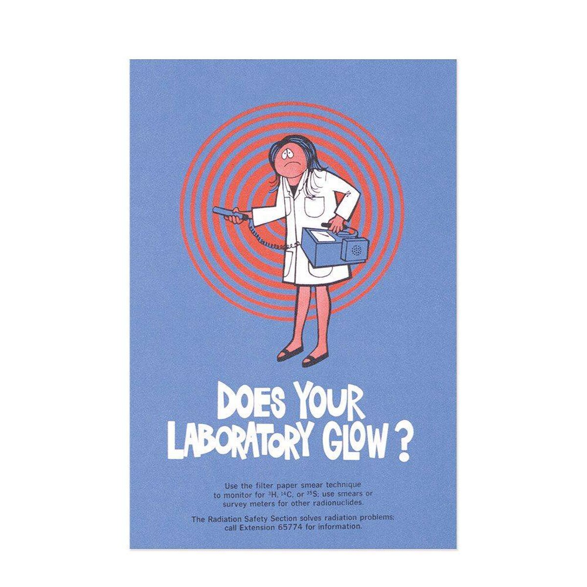 Hattan Art Poster Does Your Laboratory Glow / HP-00086 Hattan Art Poster Does Your Laboratory Glow / HP-00086
