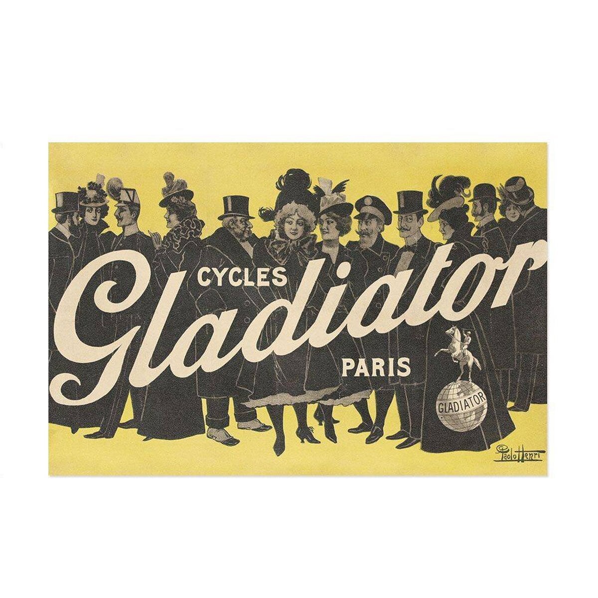 Hattan Art Poster Cycles Gladiator Paris / HP-00096 Hattan Art Poster Cycles Gladiator Paris / HP-00096