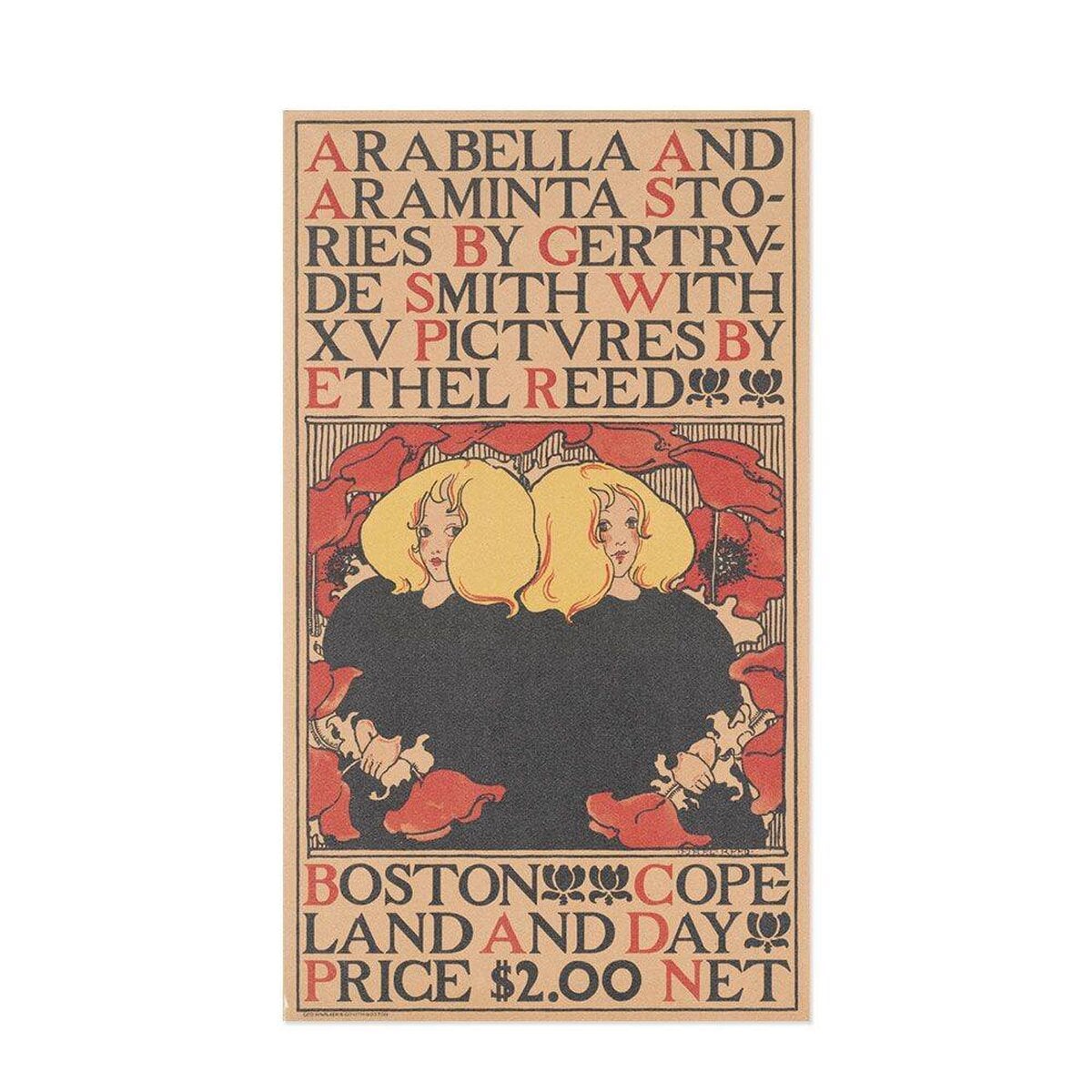 Hattan Art Poster Arabella & Araminta stories / HP-00111 Hattan Art Poster Arabella & Araminta stories / HP-00111