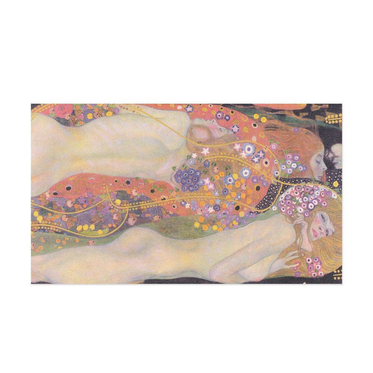 Hattan Art Poster Klimt Water Serpents II / HP-00157 Hattan Art Poster Klimt Water Serpents II / HP-00157