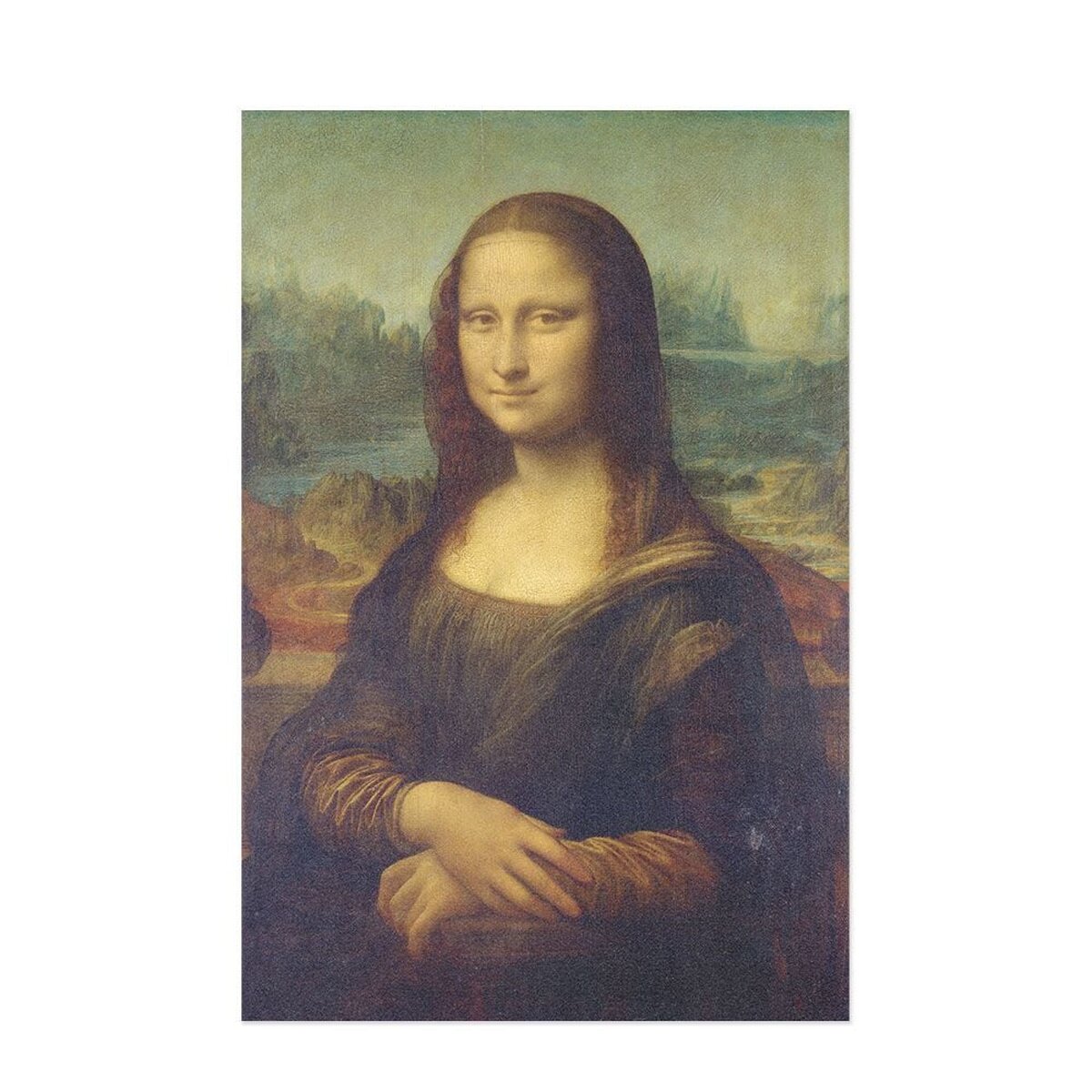 Hattan Art Poster Da Vinci Mona Lisa / HP-00163 Hattan Art Poster Da Vinci Mona Lisa / HP-00163
