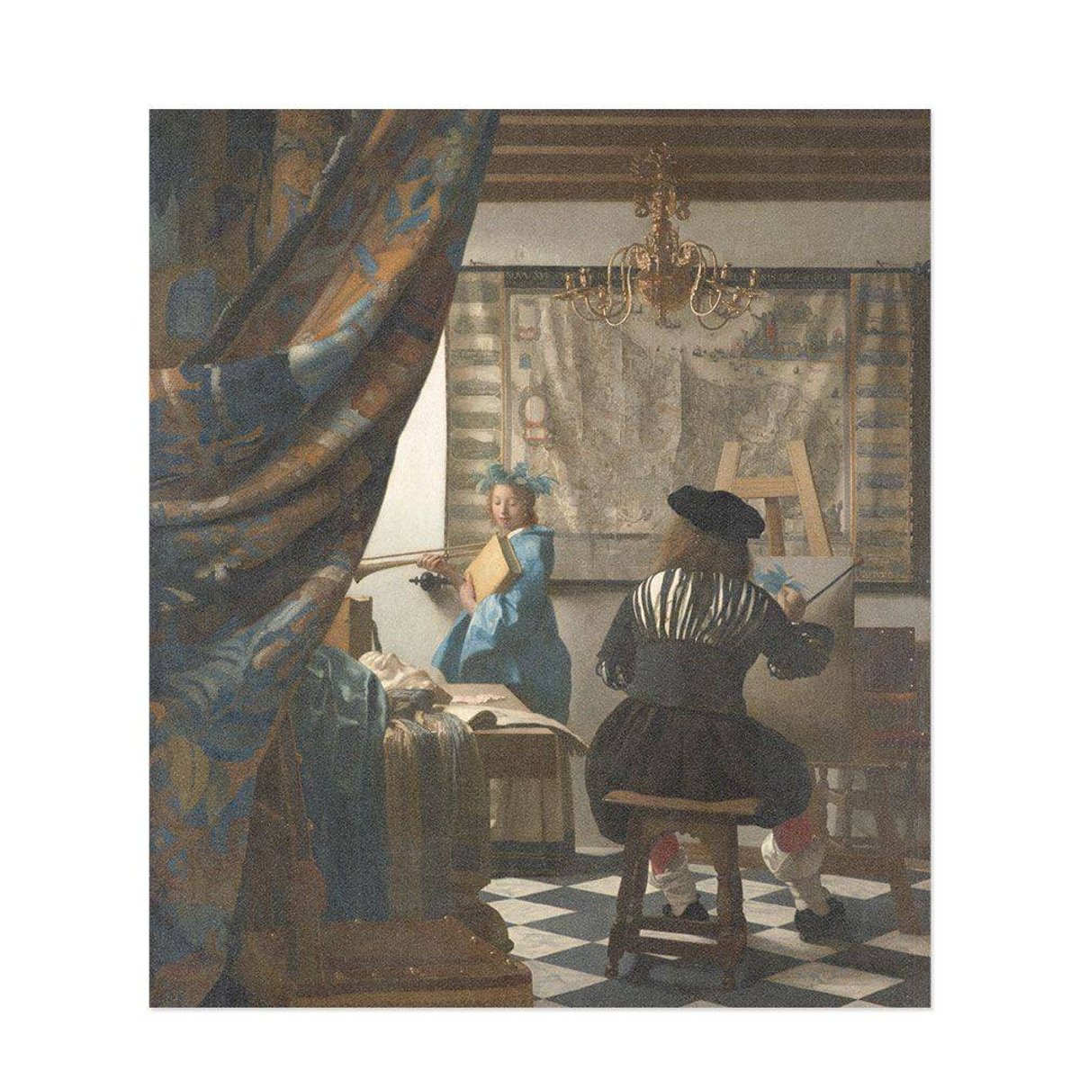 Hattan Art Poster Vermeer The Art of Painting / HP-00166 Hattan Art Poster Vermeer The Art of Painting / HP-00166