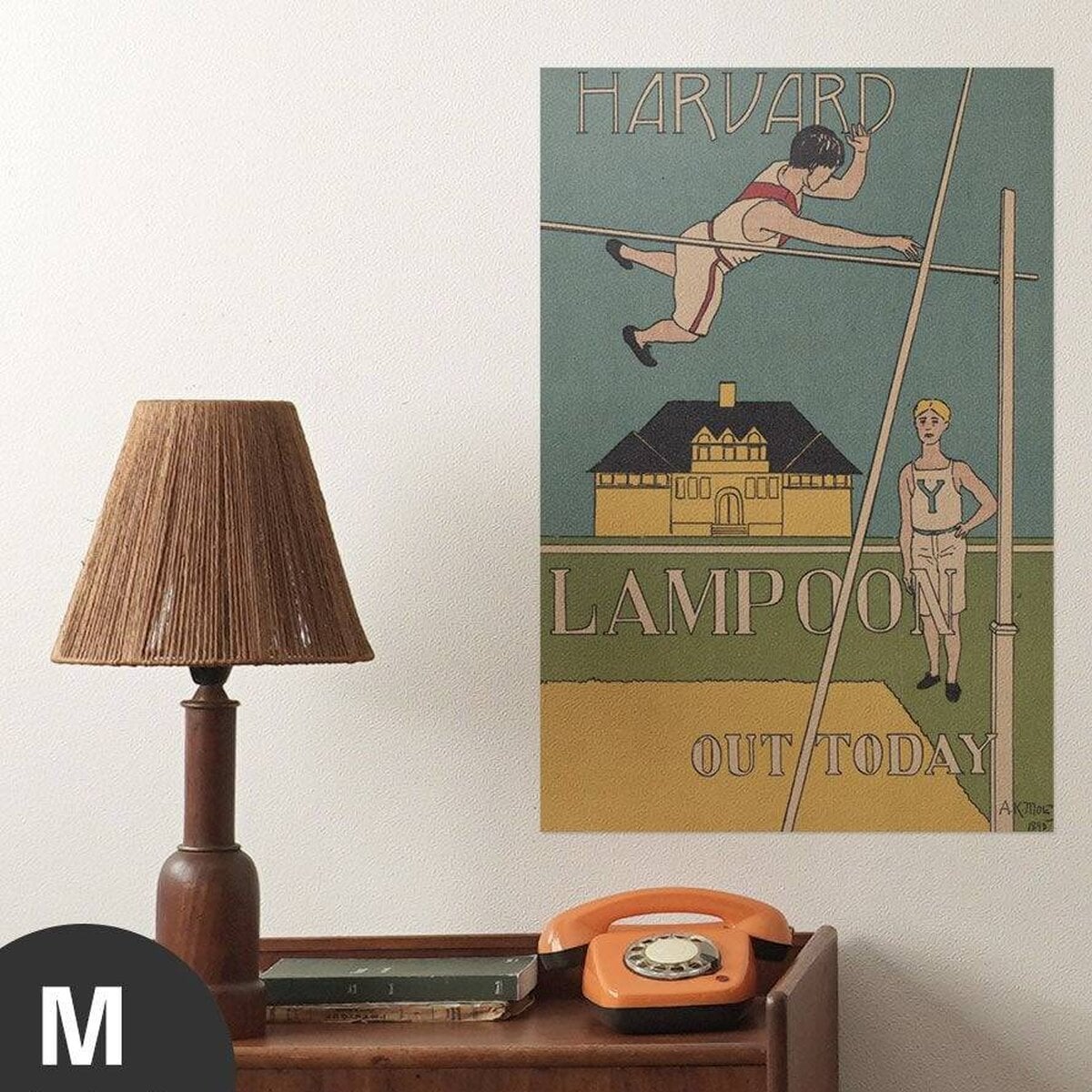 Hattan Art Poster Harvard Lampoon, Out Today / HP-00103 Hattan Art Poster Harvard Lampoon, Out Today / HP-00103