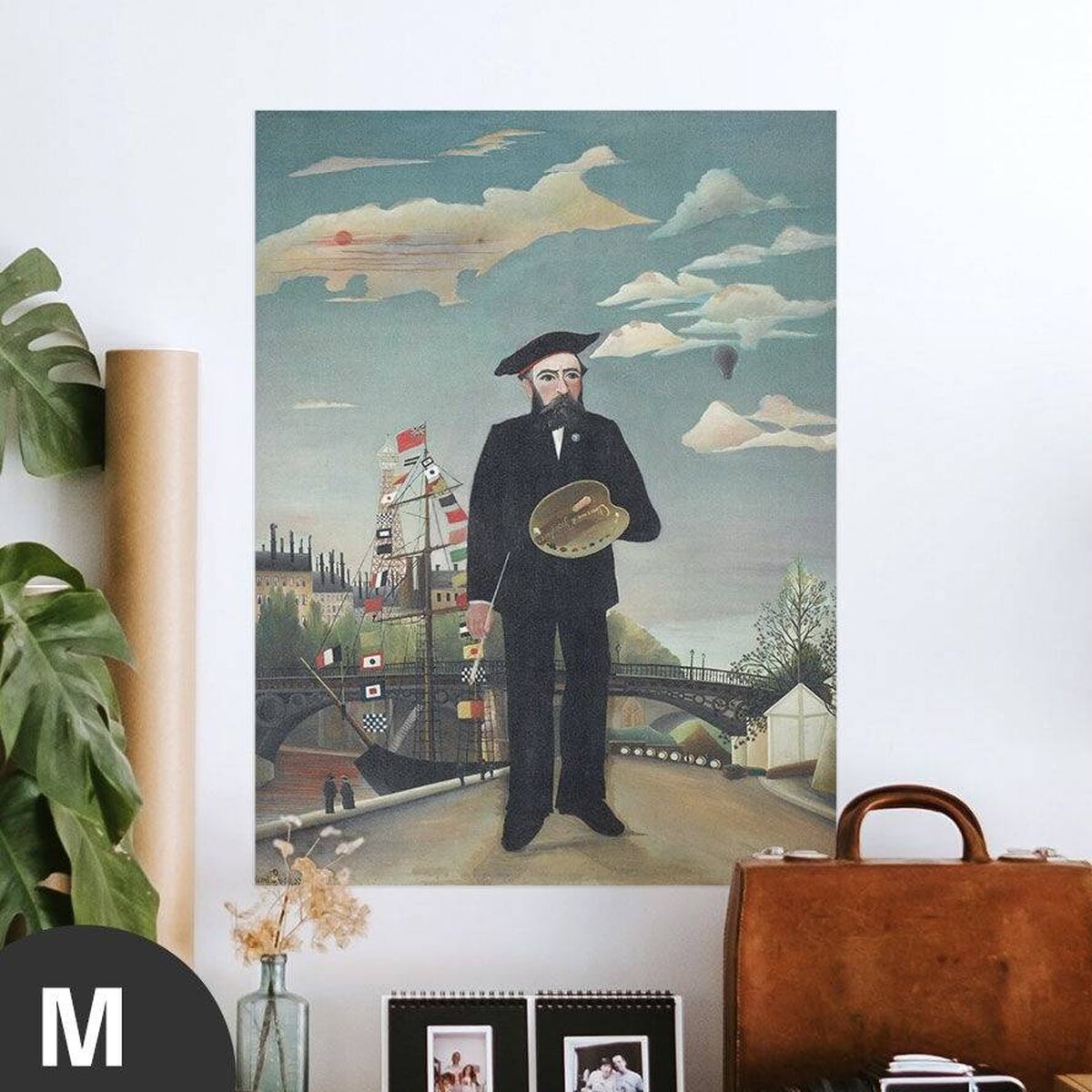 Hattan Art Poster Myself: Portrait - Landscape / HP-00152 Hattan Art Poster Myself: Portrait - Landscape / HP-00152