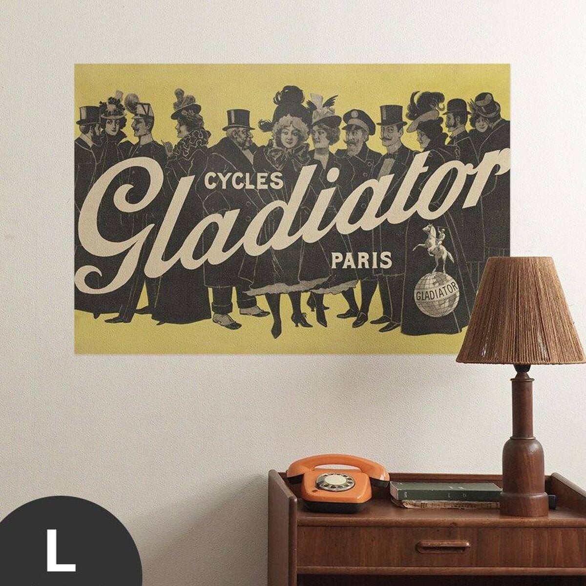Hattan Art Poster Cycles Gladiator Paris / HP-00096 Hattan Art Poster Cycles Gladiator Paris / HP-00096