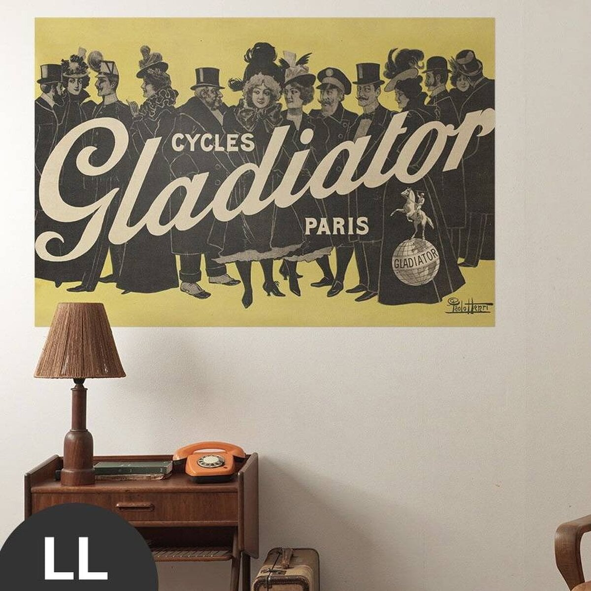 Hattan Art Poster Cycles Gladiator Paris / HP-00096 Hattan Art Poster Cycles Gladiator Paris / HP-00096