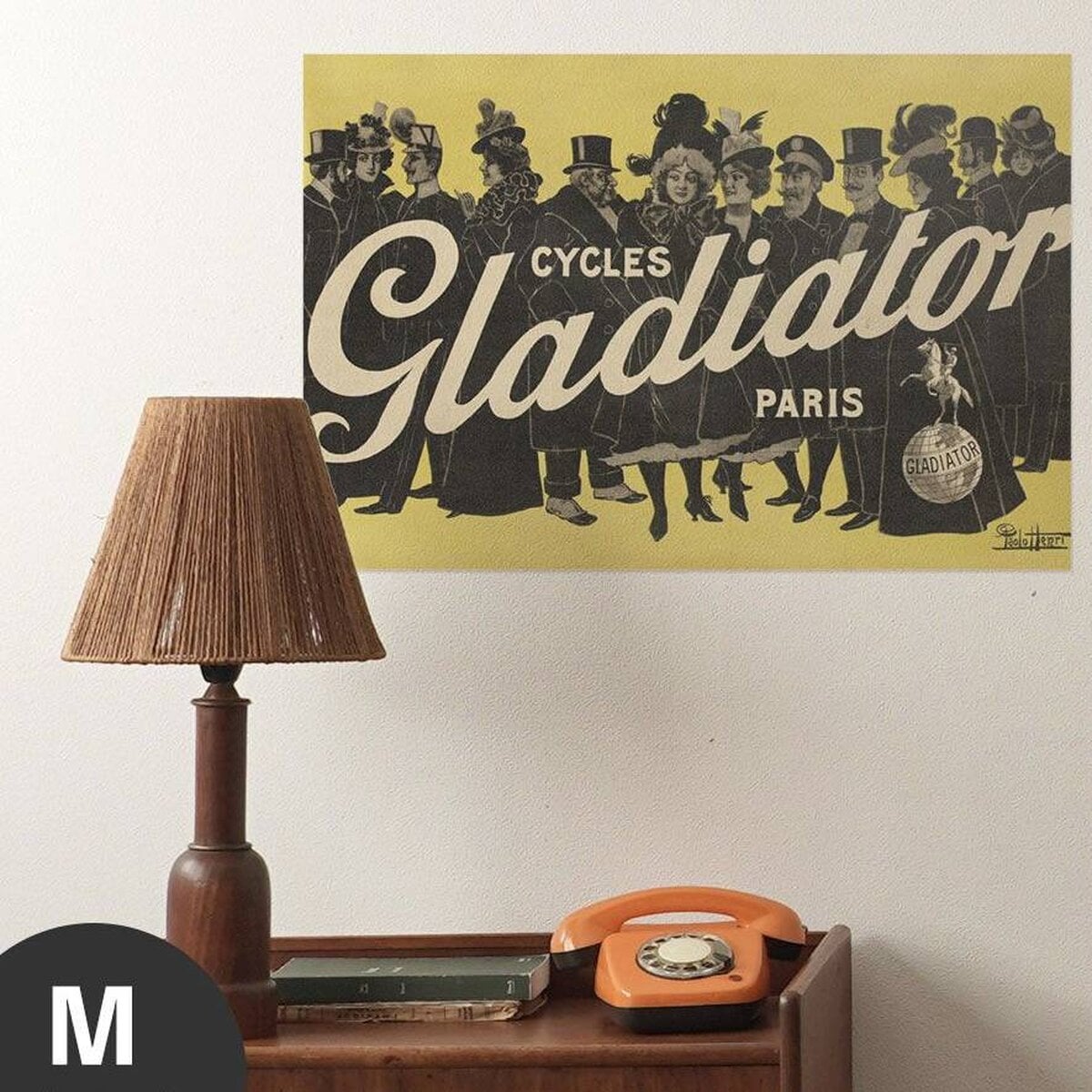 Hattan Art Poster Cycles Gladiator Paris / HP-00096 Hattan Art Poster Cycles Gladiator Paris / HP-00096