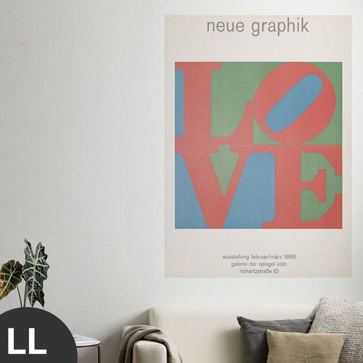 Hattan Art Poster Love. Neue Graphik / HP-00098 Hattan Art Poster Love. Neue Graphik / HP-00098