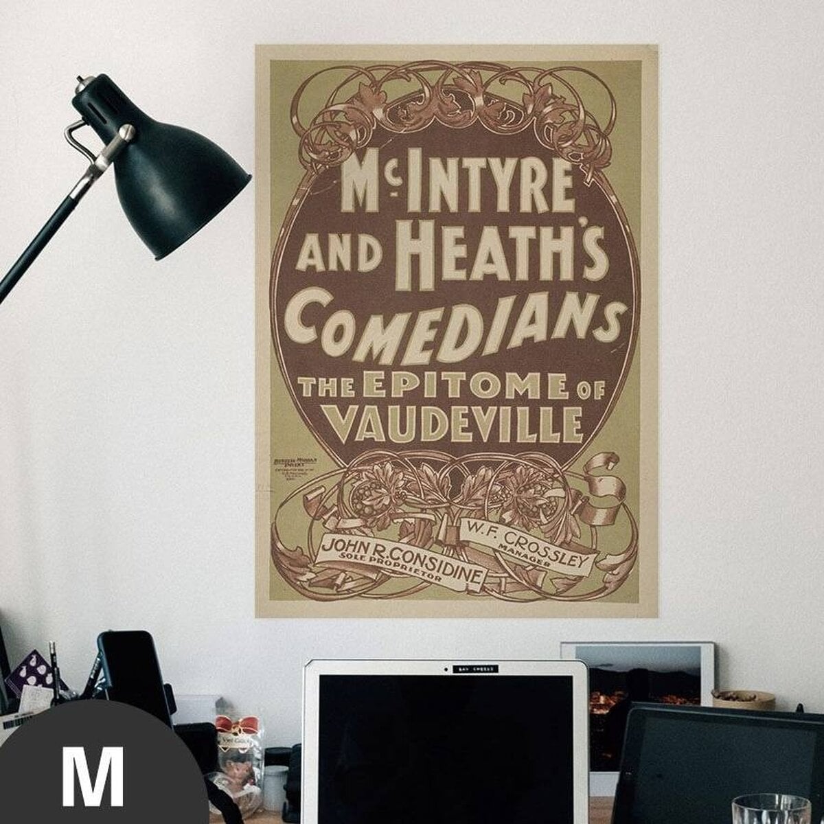 Hattan Art Poster Comedians The Epitome of Vaudeville / HP-00118 Hattan Art Poster Comedians The Epitome of Vaudeville / HP-00118
