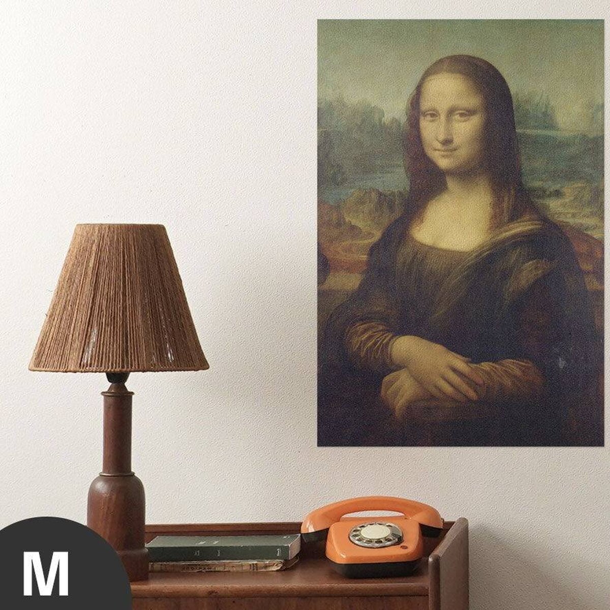 Hattan Art Poster Da Vinci Mona Lisa / HP-00163 Hattan Art Poster Da Vinci Mona Lisa / HP-00163