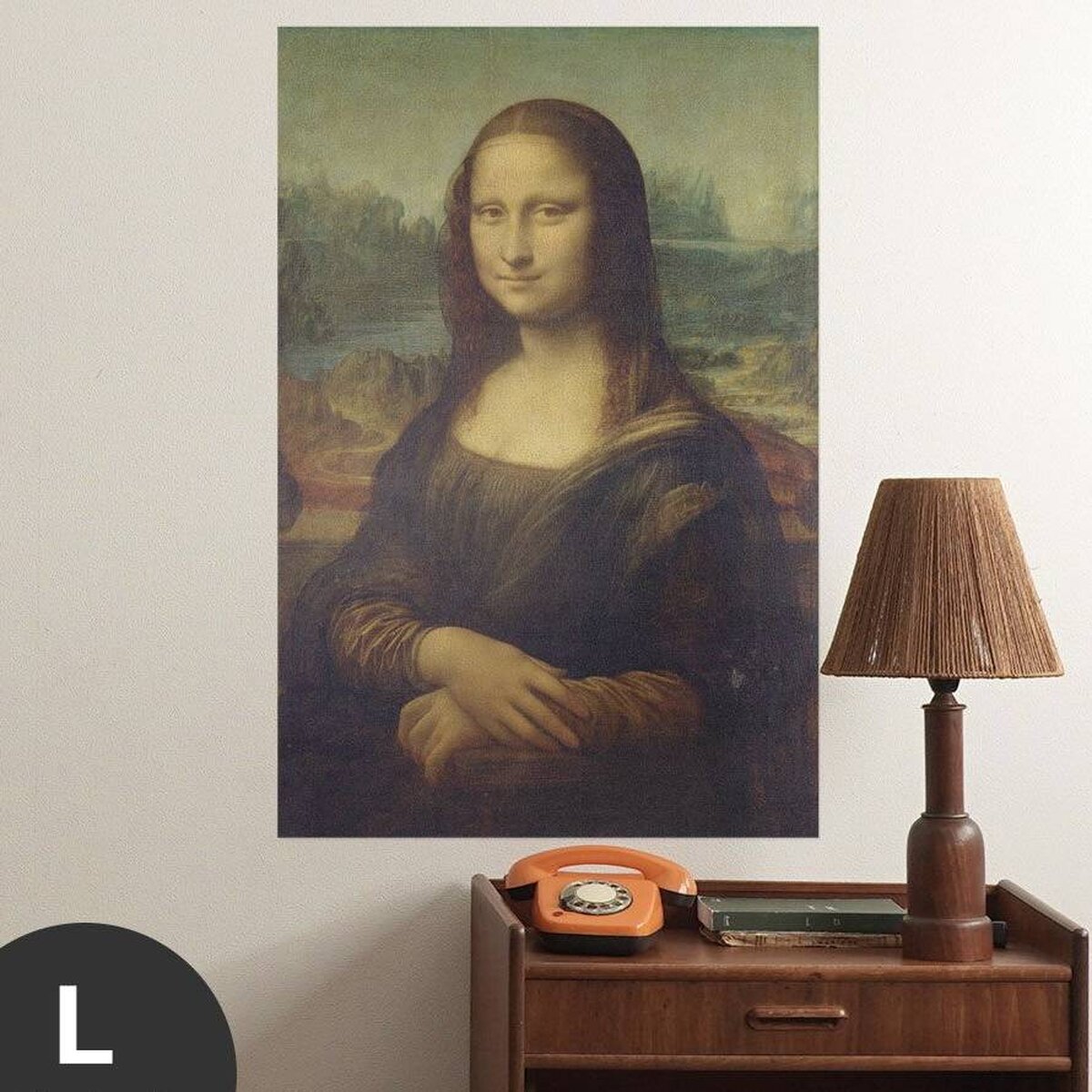 Hattan Art Poster Da Vinci Mona Lisa / HP-00163 Hattan Art Poster Da Vinci Mona Lisa / HP-00163
