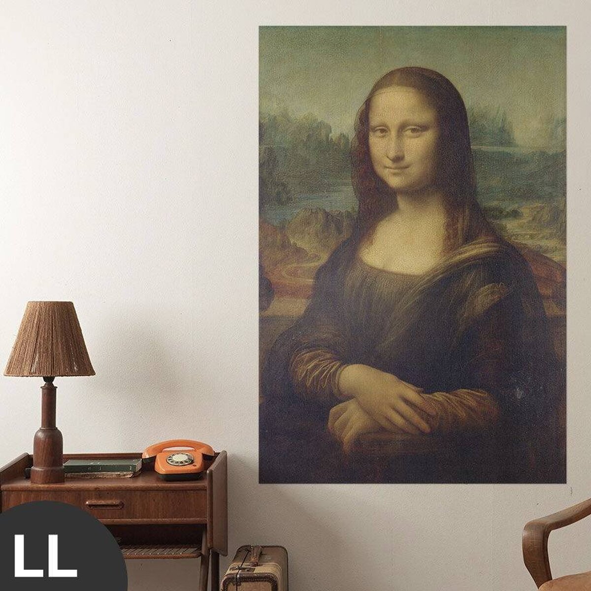 Hattan Art Poster Da Vinci Mona Lisa / HP-00163 Hattan Art Poster Da Vinci Mona Lisa / HP-00163