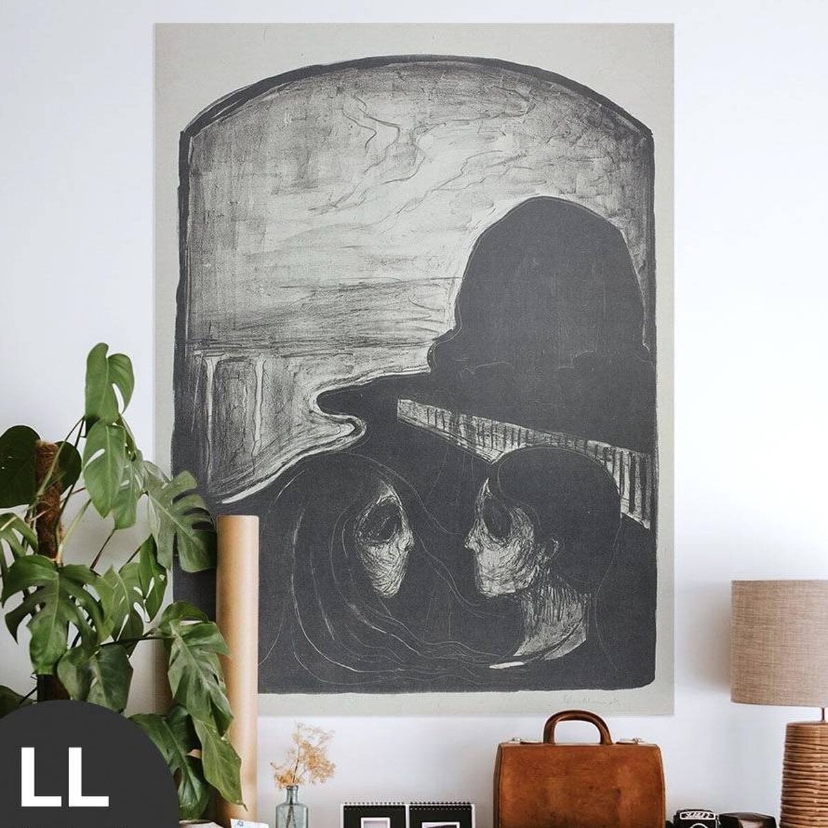 Hattan Art Poster Munch Attraction I / HP-00171 Hattan Art Poster Munch Attraction I / HP-00171