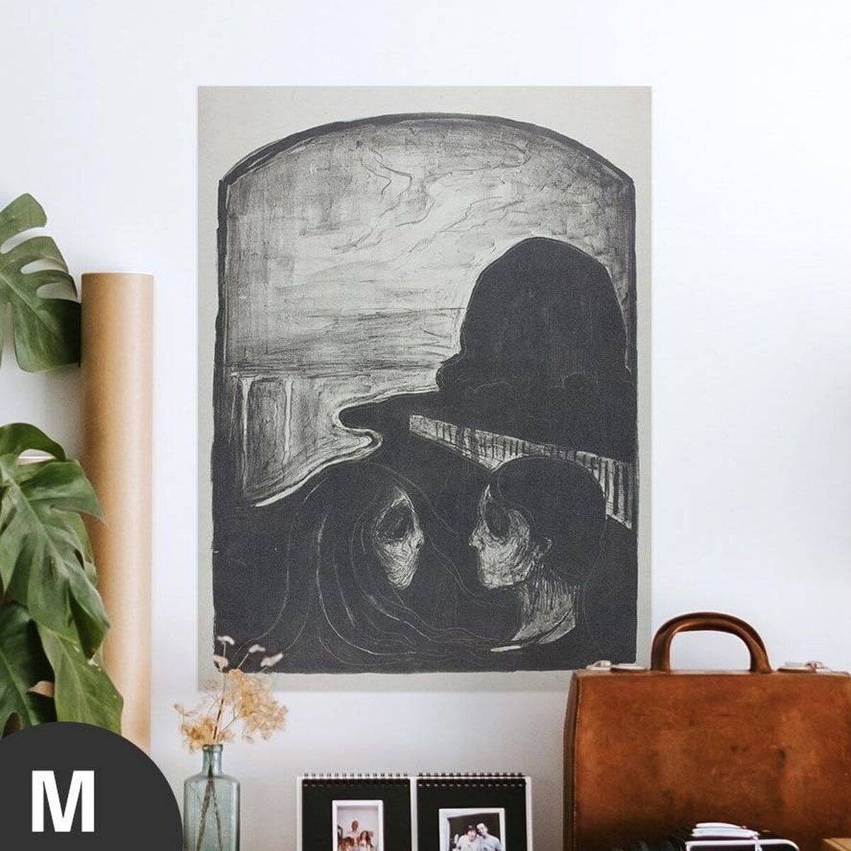 Hattan Art Poster Munch Attraction I / HP-00171 Hattan Art Poster Munch Attraction I / HP-00171