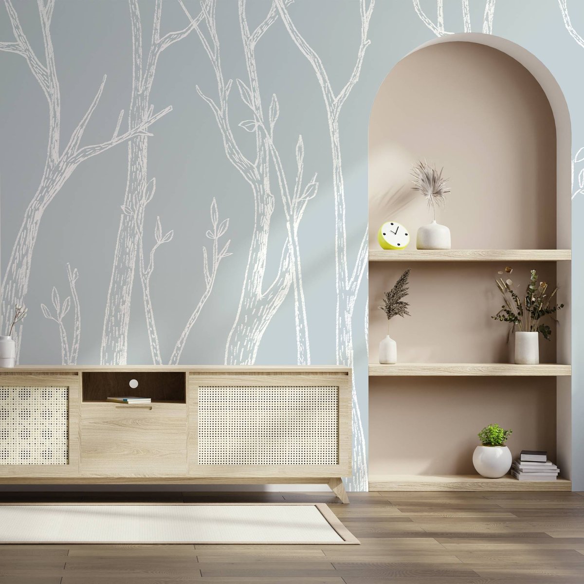 Honpo | River Birch Trees | HO-0079 Honpo | River Birch Trees | HO-0079