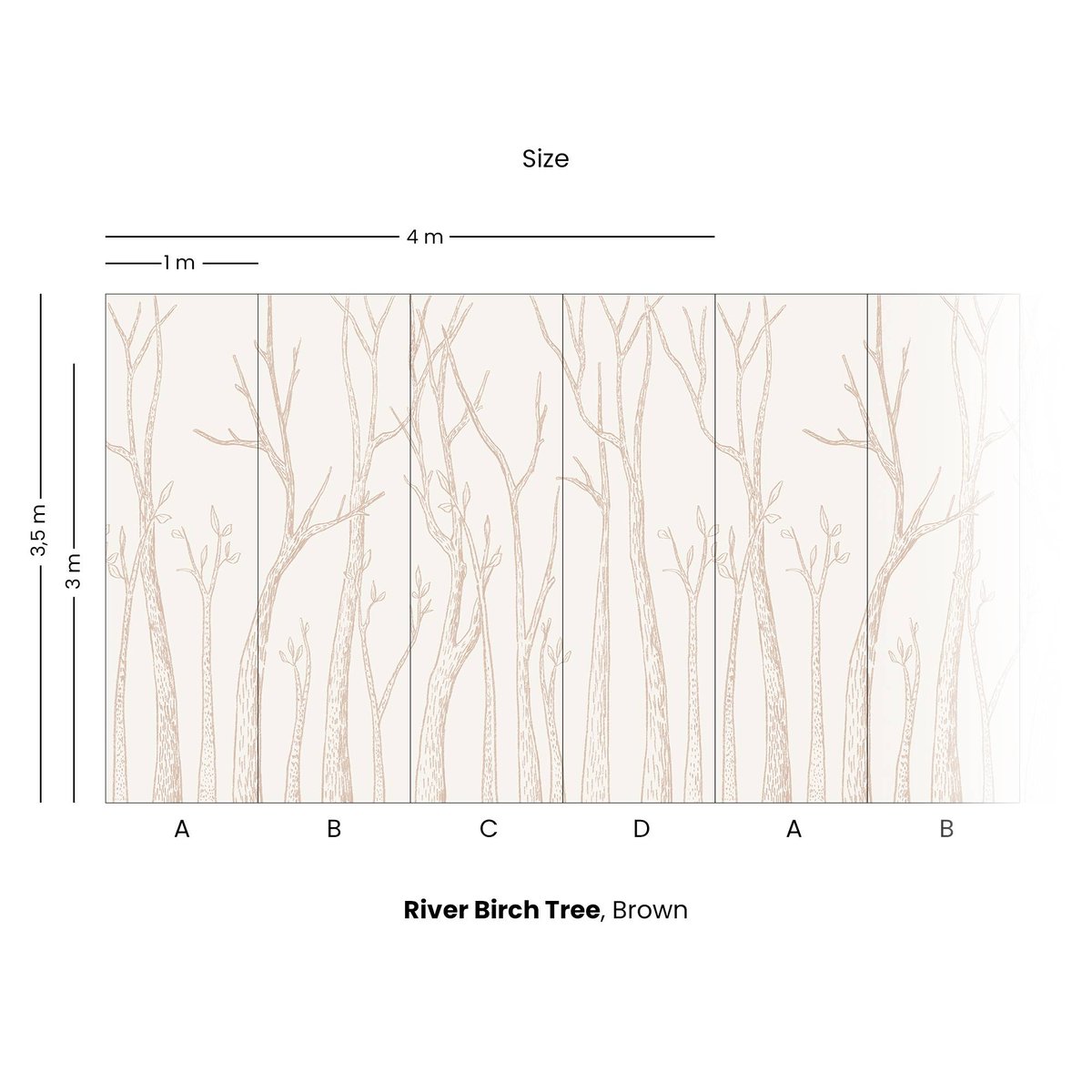 Honpo | River Birch Trees | HO-0079 Honpo | River Birch Trees | HO-0079