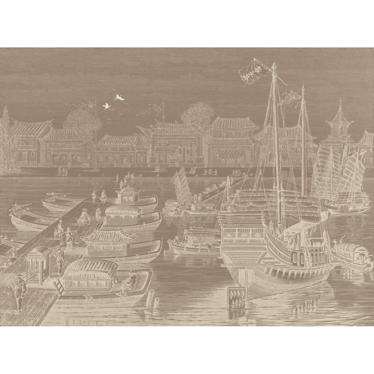 Honpo YL | The Harbor Etching Honpo YL | The Harbor Etching