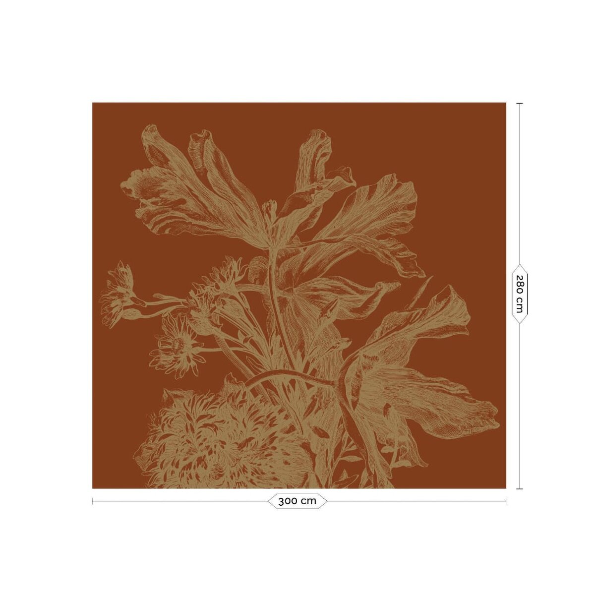KEK | Engraved flowers | Design V KEK | Engraved flowers | Design V