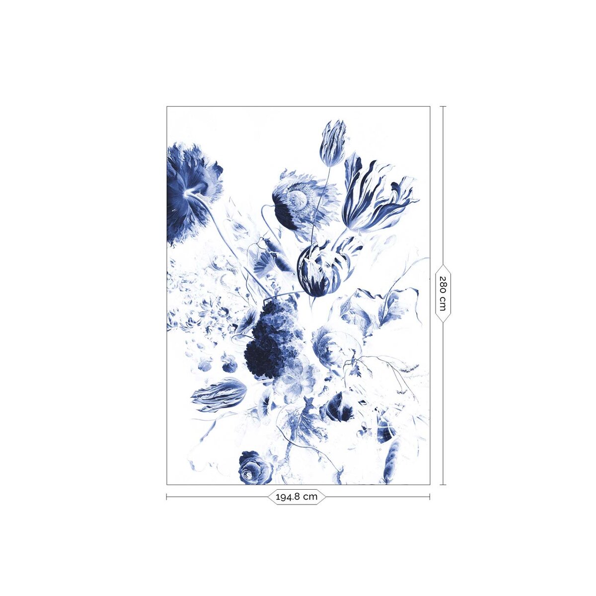 KEK | Royal Blue Flowers | Design II KEK | Royal Blue Flowers | Design II