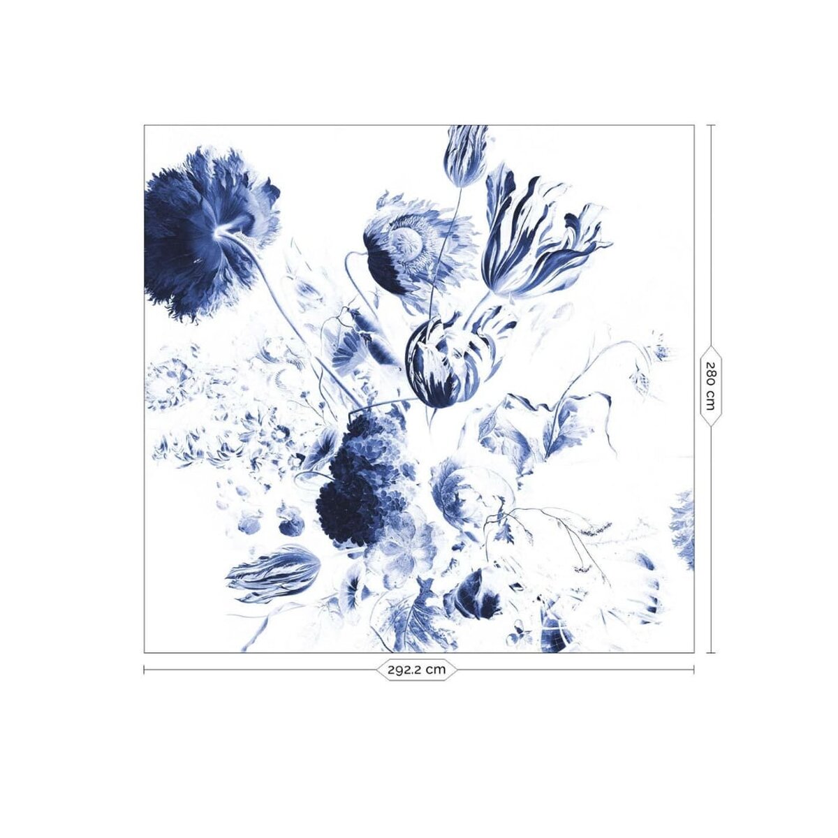 KEK | Royal Blue Flowers | Design II KEK | Royal Blue Flowers | Design II