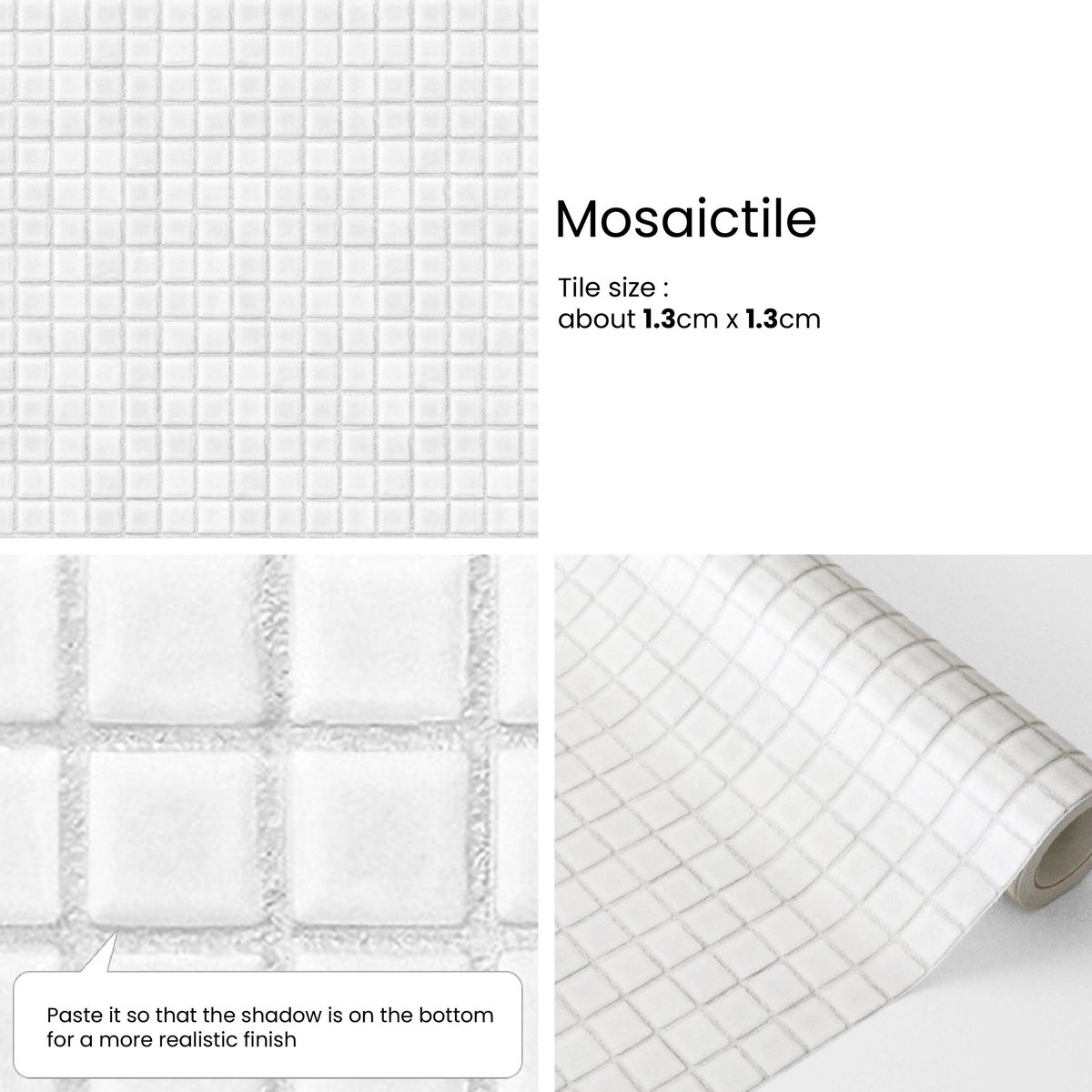 Self adhesive wallpaper | Mosaic Tile Self adhesive wallpaper | Mosaic Tile