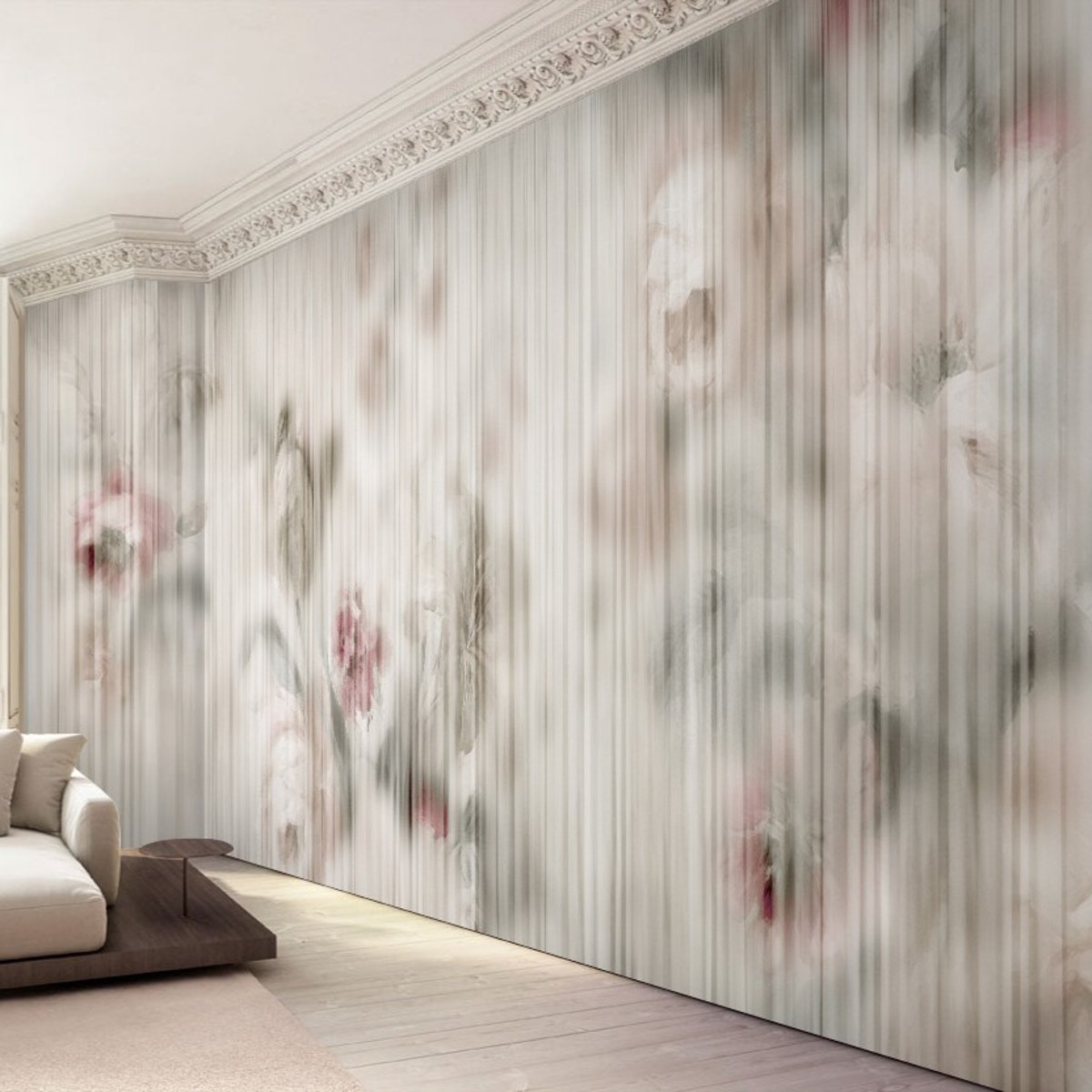 Lusoluxe Imperial | Abstract Overlapping Flowers Lusoluxe Imperial | Abstract Overlapping Flowers